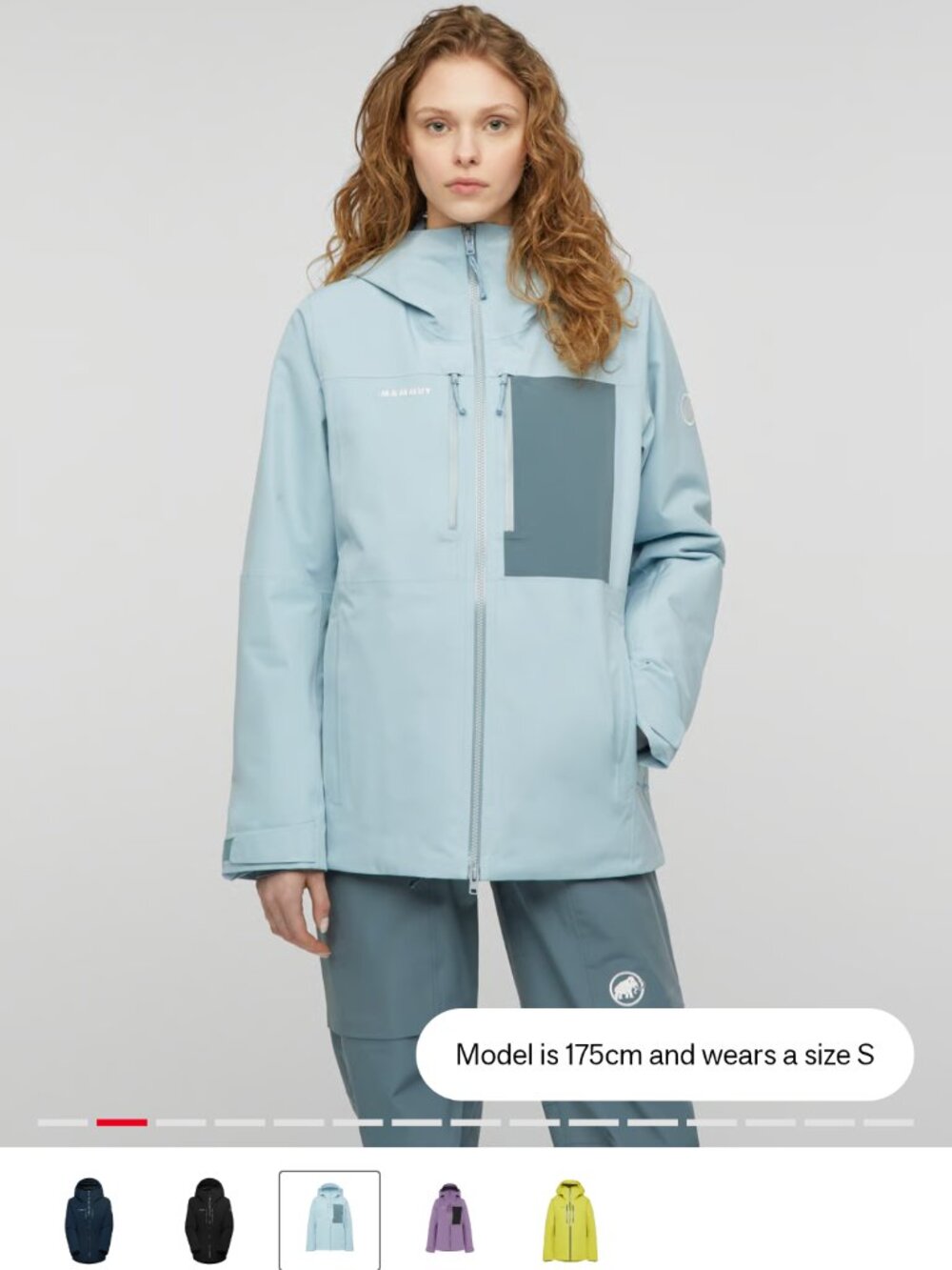 BNWT Mammut HS insulated ski jacket (women)